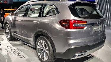 subaru ascent concept rear quarter