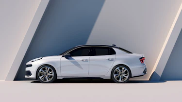 lynk and Co 03 concept saloon car side