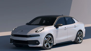 lynk and Co 03 concept saloon car front