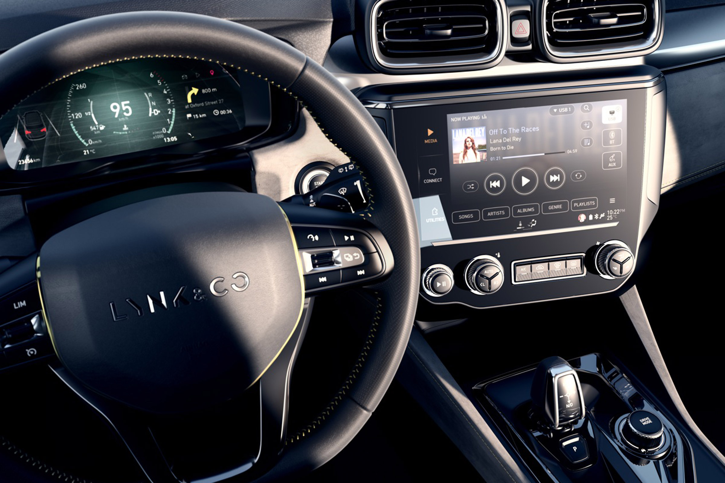 lynk and Co 03 concept saloon car