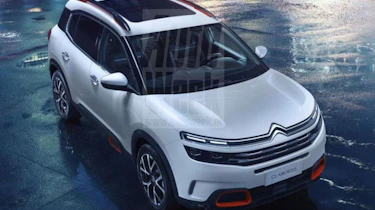 Leaked Citroen C5 Aircross