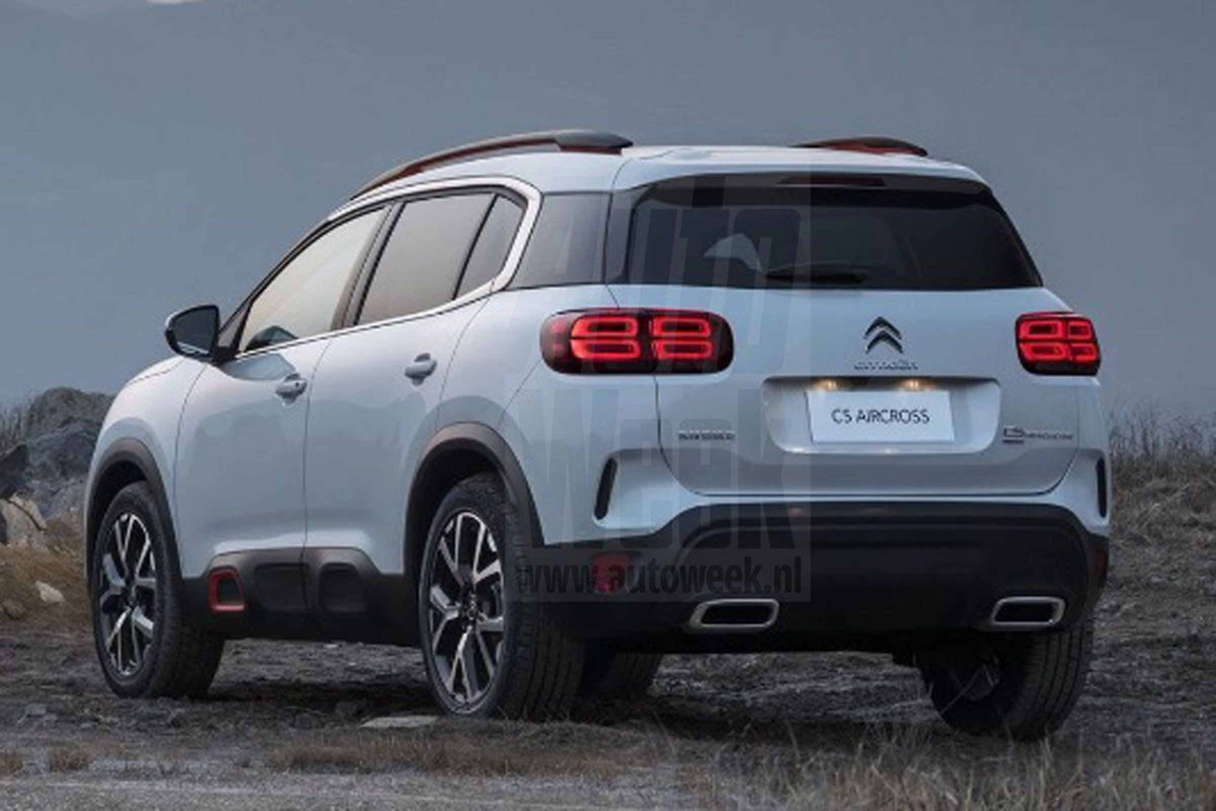Leaked Citroen C5 Aircross 