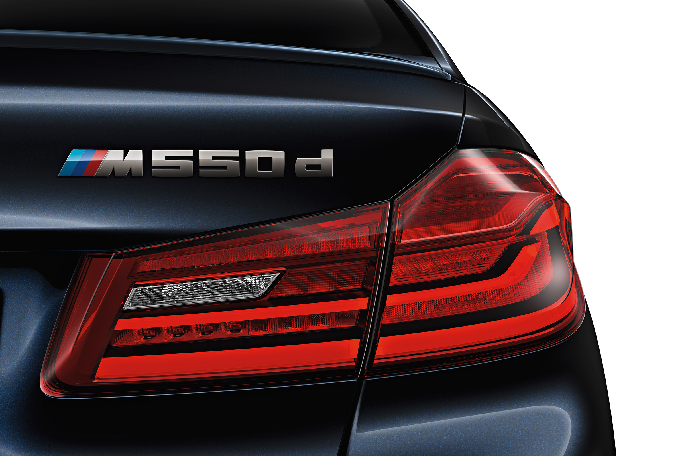 BMW M550d xDrive - M550d badge