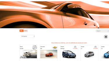 What is MirrorLink website