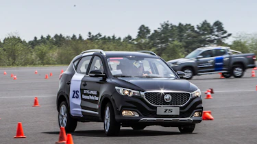 New MG ZS SUV 2017 cone