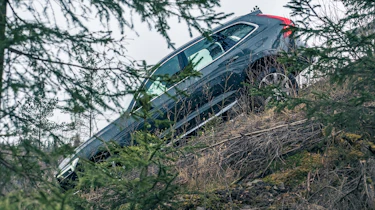 Volvo XC60 ride review - incline