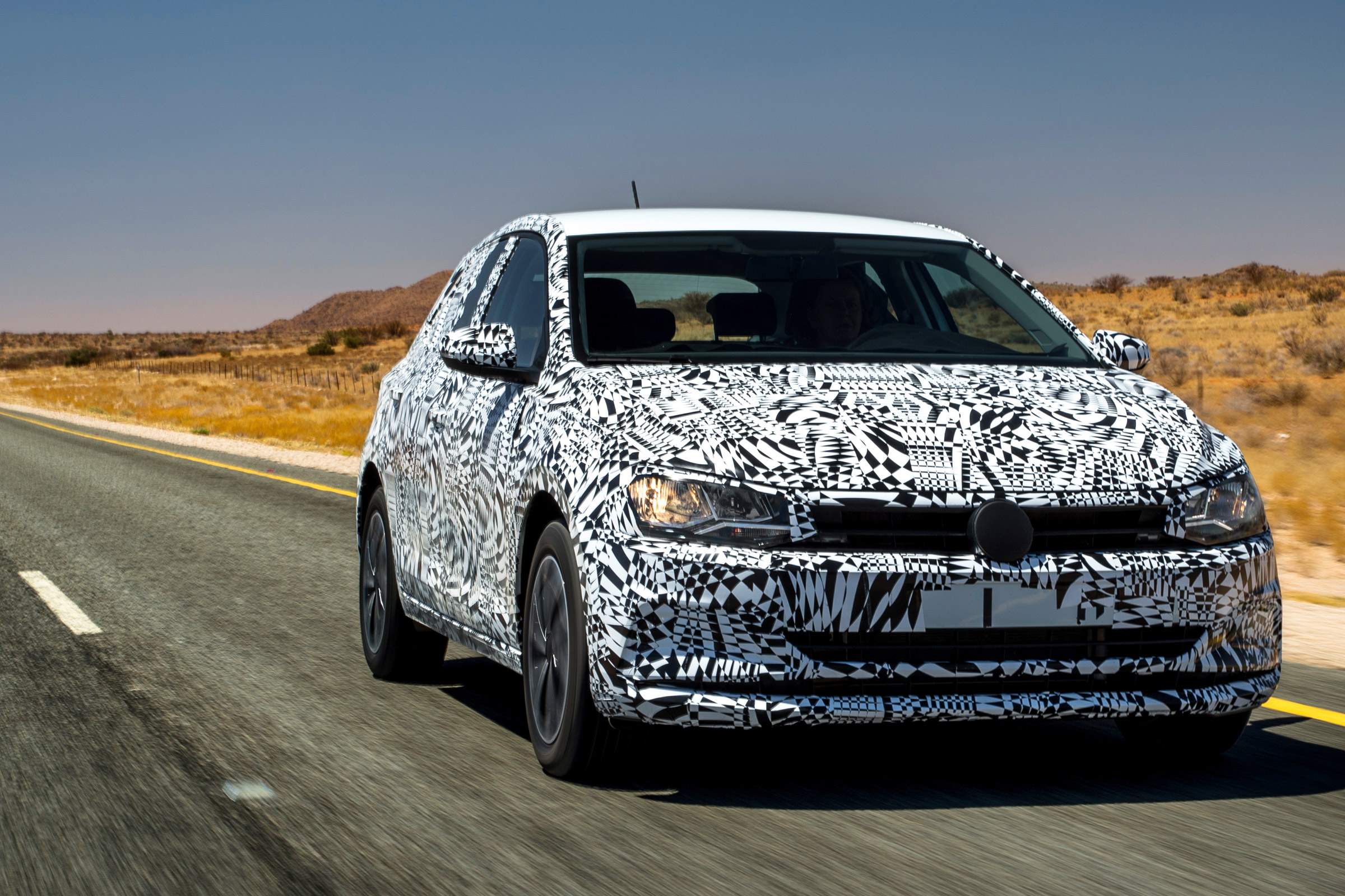 New Volkswagen Polo 2017 prototype front
