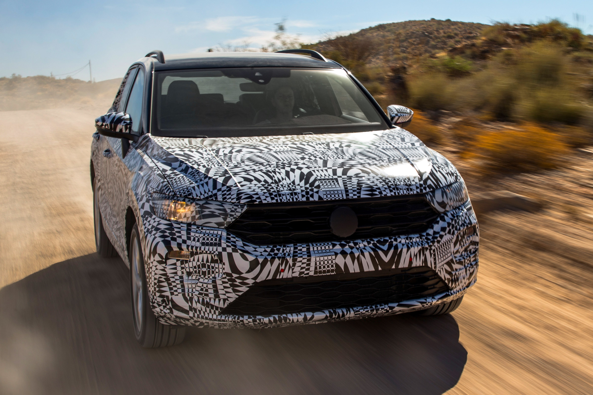 Volkswagen T-Roc prototype - front action