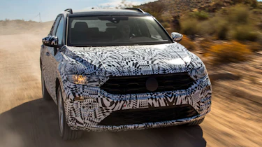 Volkswagen T-Roc prototype - front action