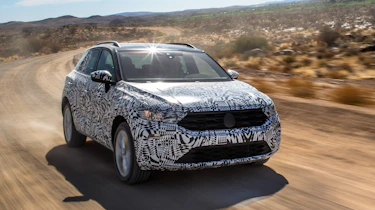 Volkswagen T-Roc prototype - front tracking