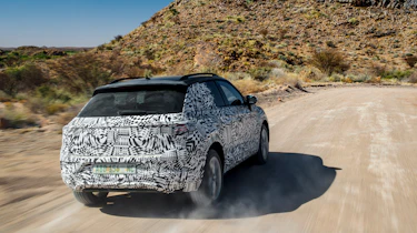 Volkswagen T-Roc prototype - rear action