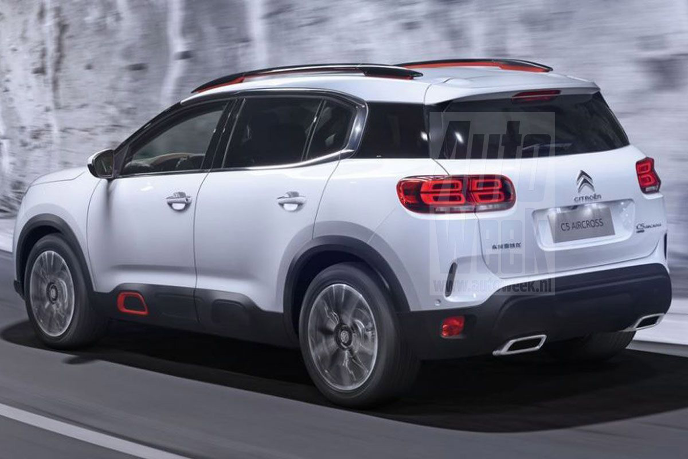 Leaked Citroen C5 Aircross 