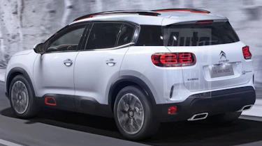 Leaked Citroen C5 Aircross