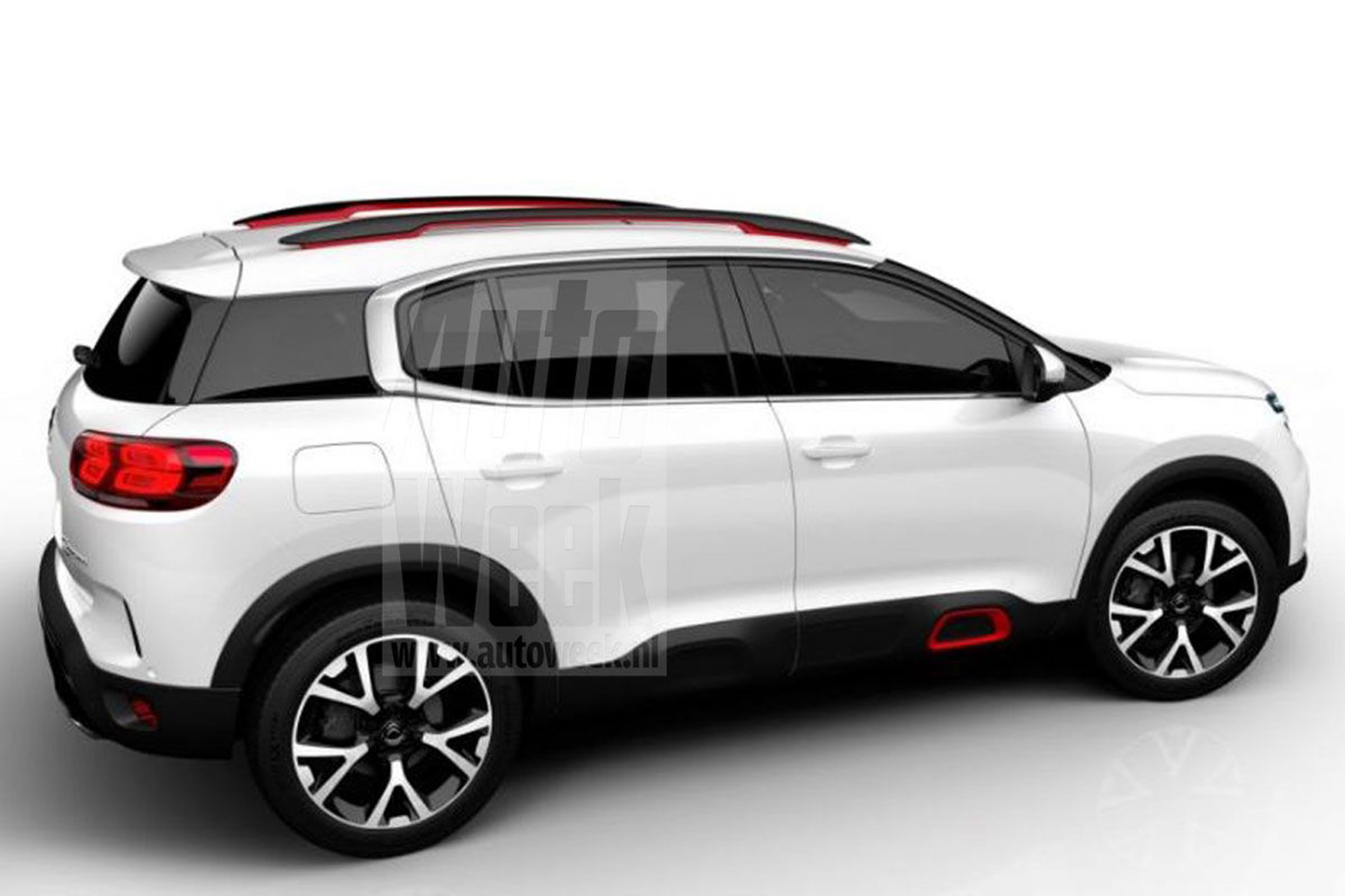 Leaked Citroen C5 Aircross 