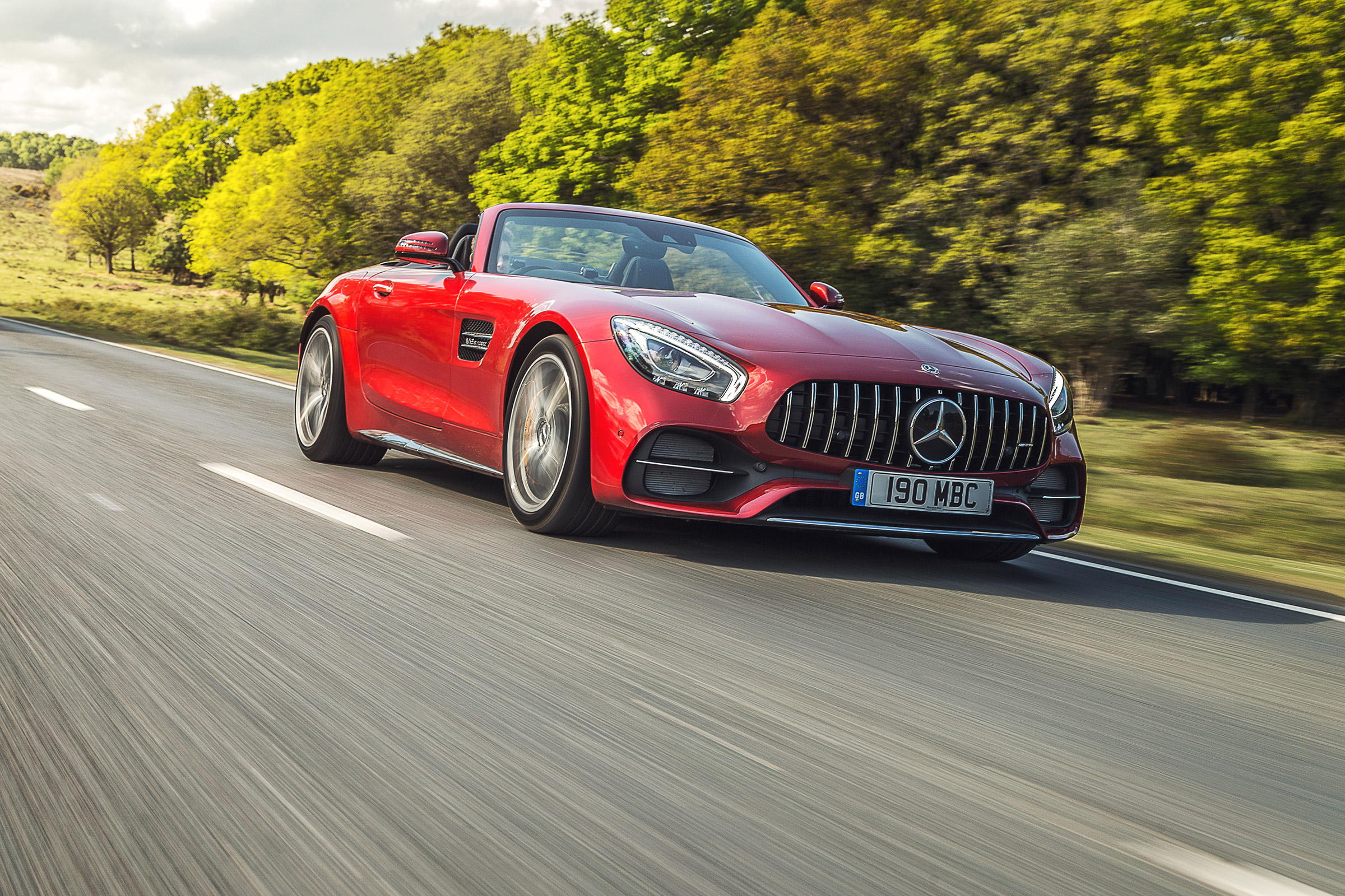 Mercedes-AMG GTC Cabriolet - front tracking