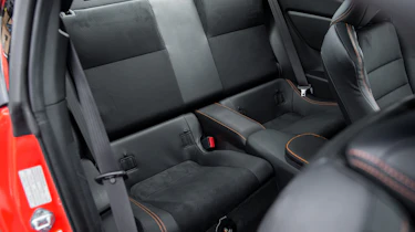Toyota GT86 Orange Edition - rear seats