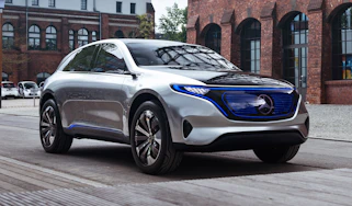 Mercedes EQ Concept - front