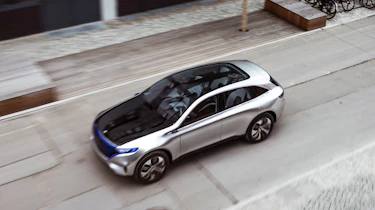 Mercedes EQ Concept - above