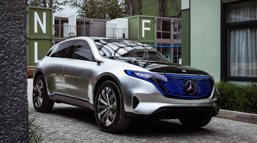 Mercedes EQ Concept - front tracking
