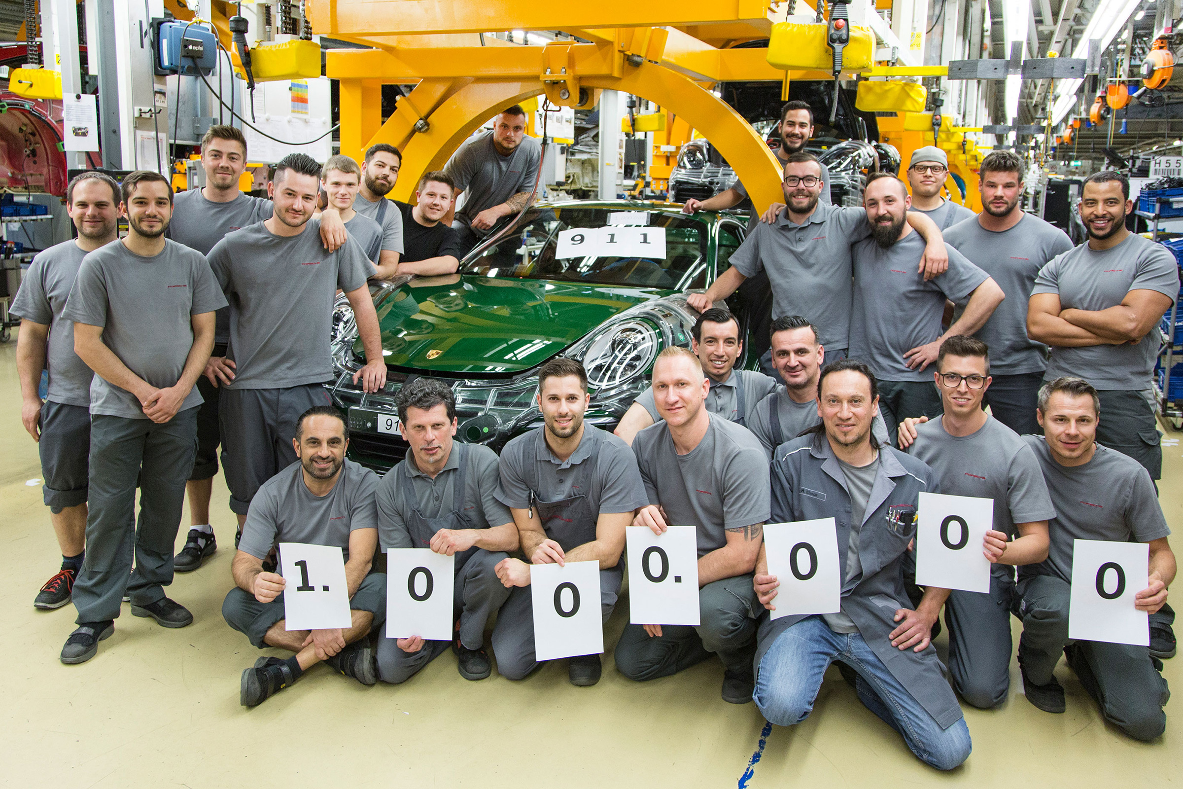 The 1,000,000th Porsche 911