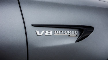 Mercedes-AMG E 63 S - V8 badge
