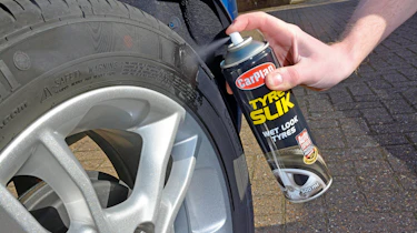 Car tyre shine