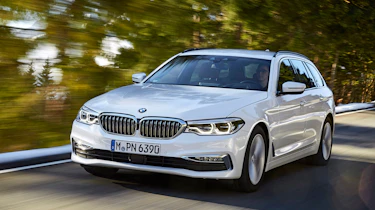 BMW 5 Series Touring - front action