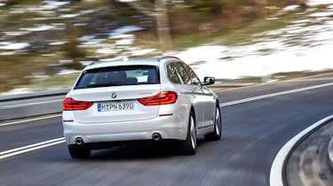 BMW 5 Series Touring - rear cornering