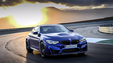 BMW M4 CS - front cornering