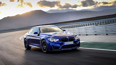 BMW M4 CS - front tracking
