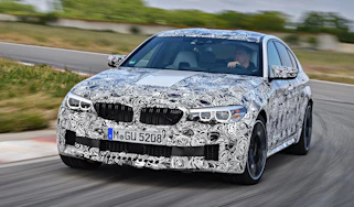 BMW M5 prototype - front
