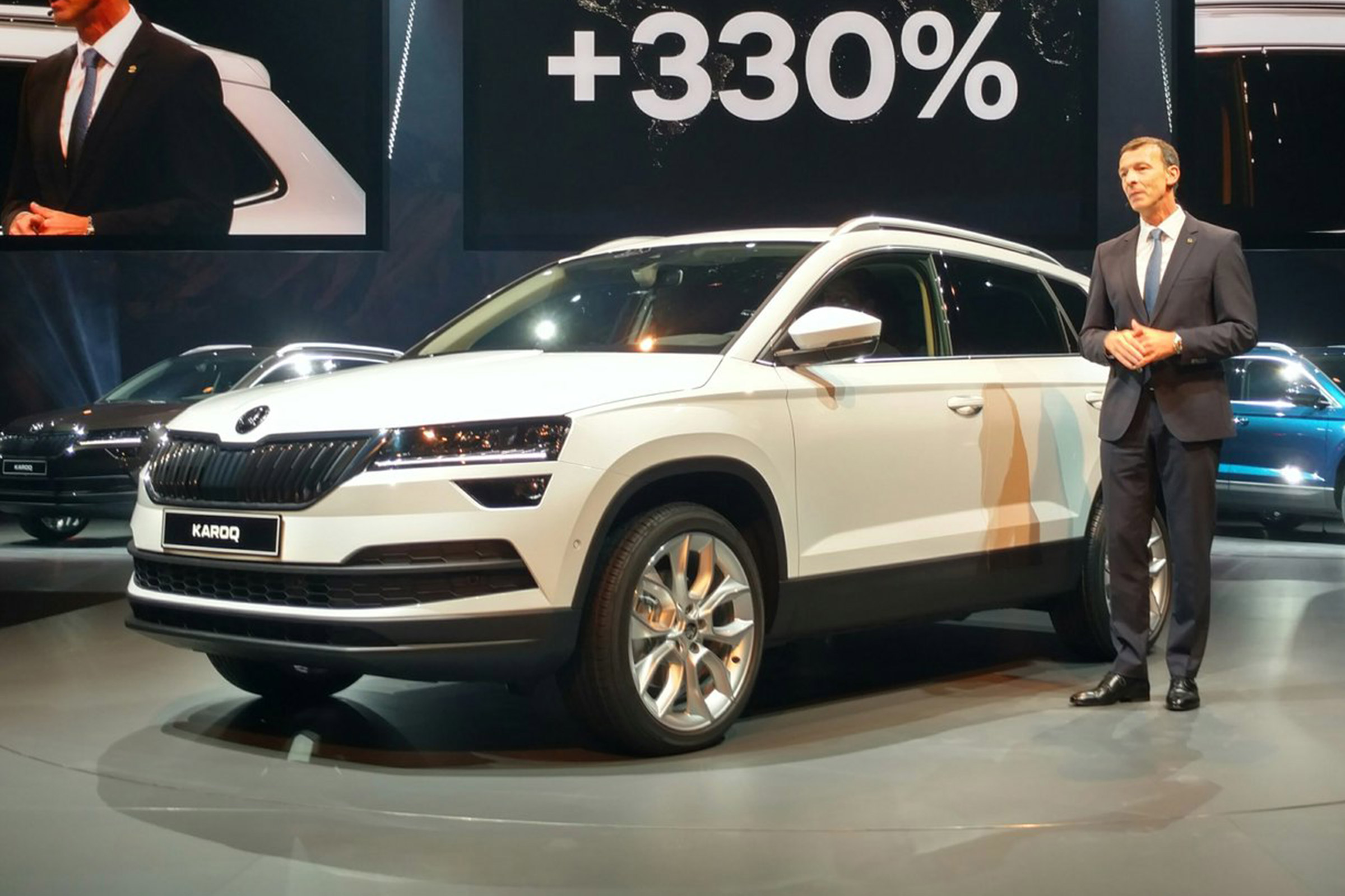 Skoda Karoq - reveal front