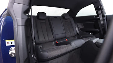 Audi A5 - rear seats