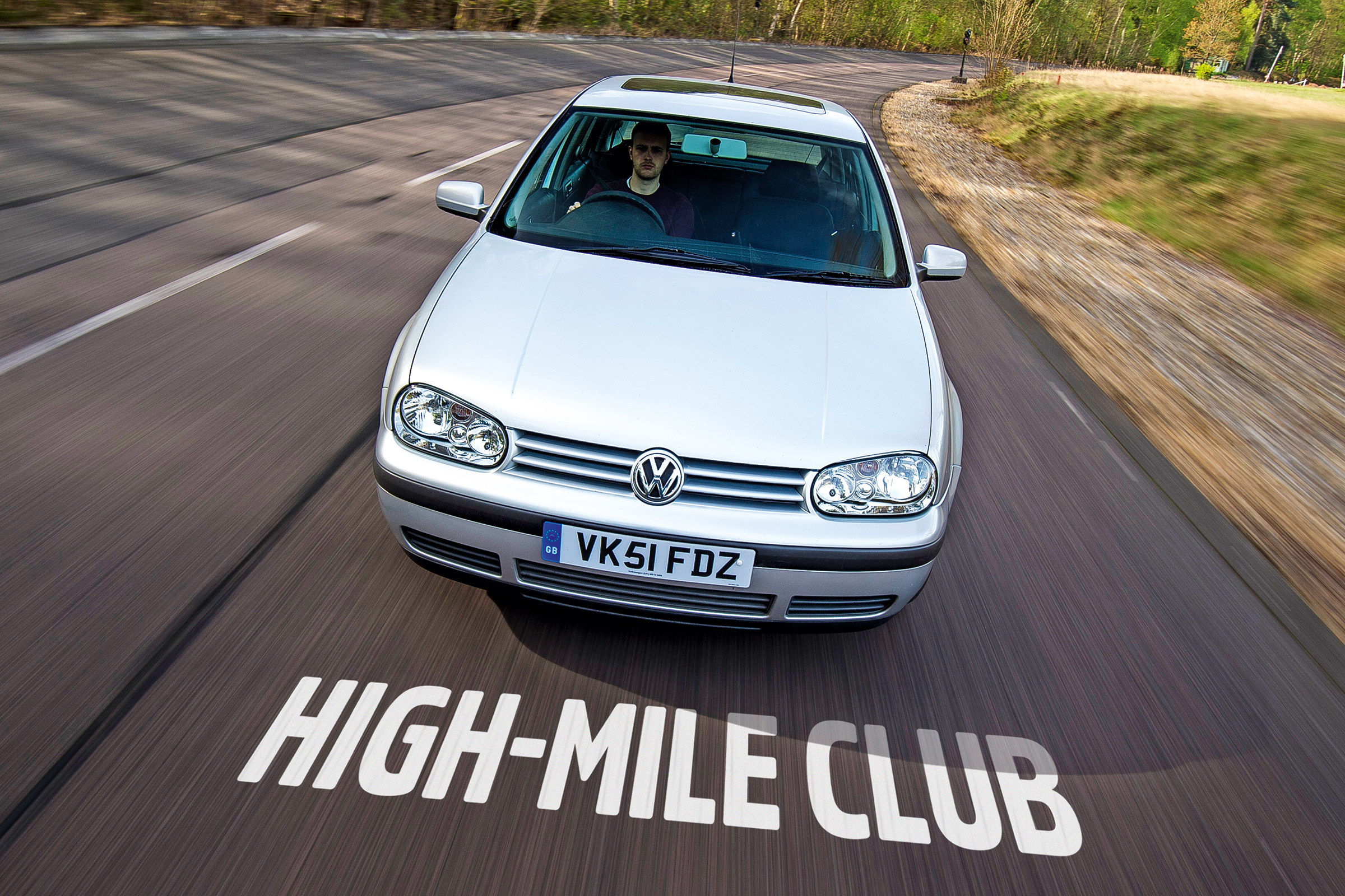 A high-mileage car