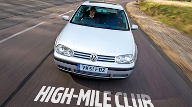 A high-mileage car