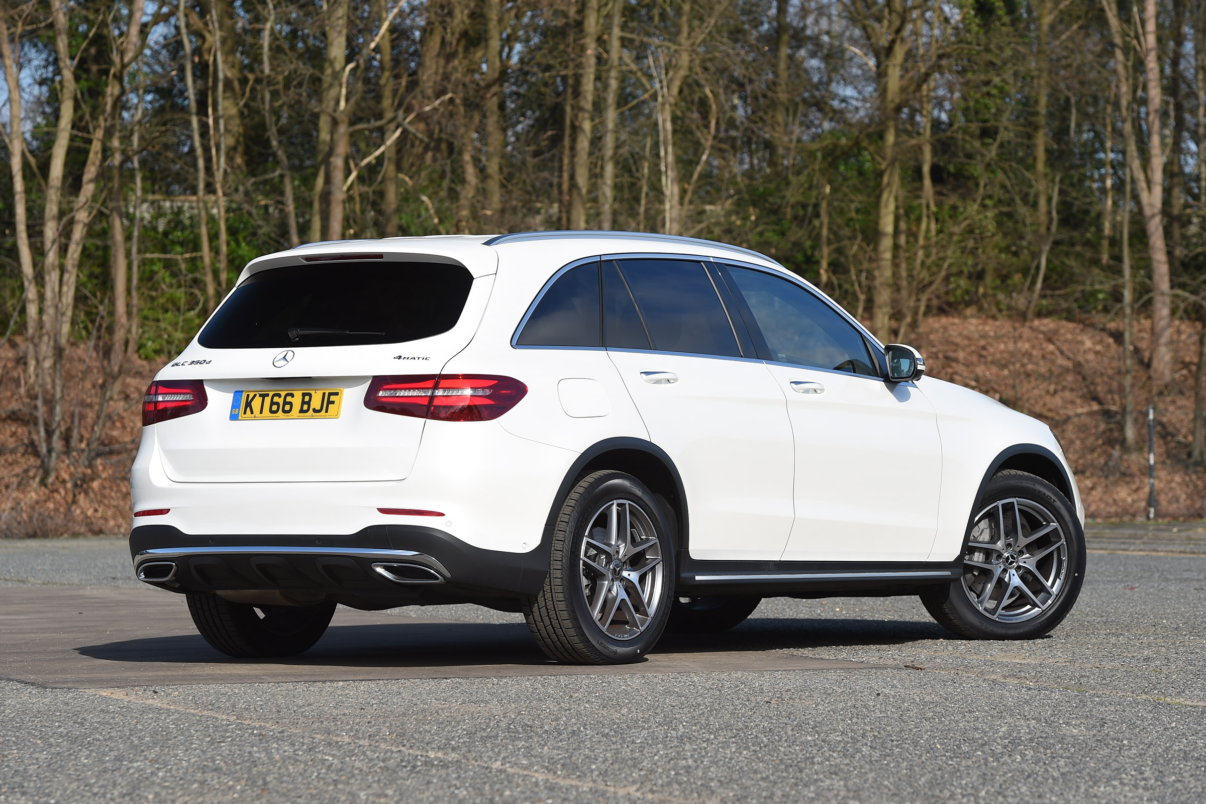 Mercedes GLC 350d - rear static