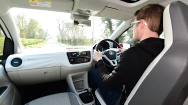 Volkswagen up! - long termer first report Sean Carson driving