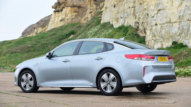 Kia Optima PHEV - rear static