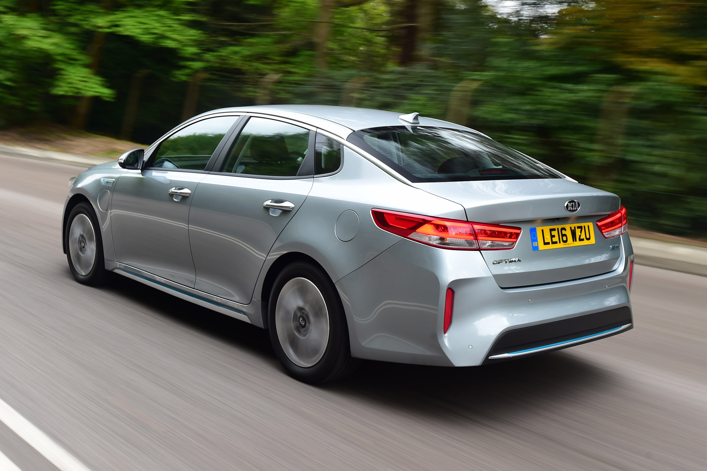 Kia Optima PHEV - rear