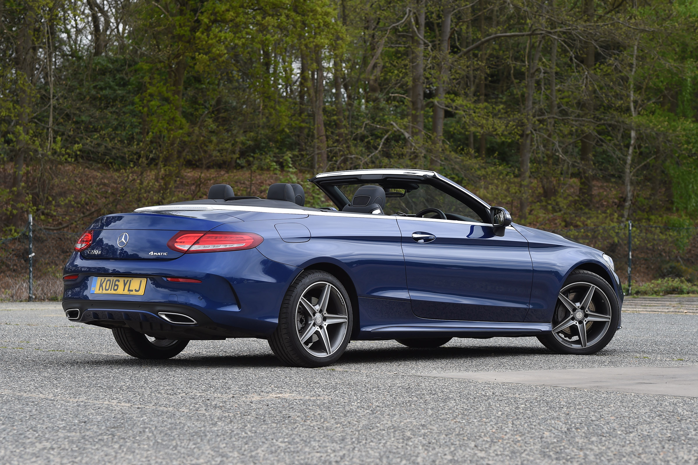Mercedes C-Class Cabriolet - rear static