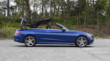 Mercedes C-Class Cabriolet - roof closing