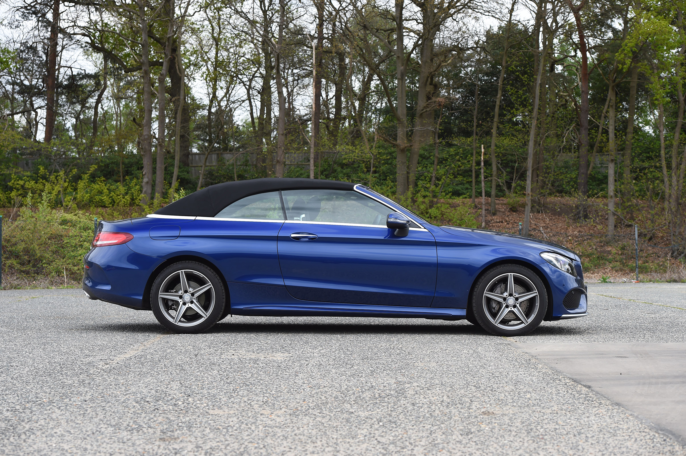 Mercedes C-Class Cabriolet - roof closed