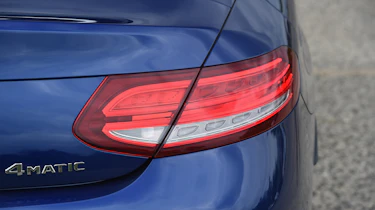 Mercedes C-Class Cabriolet - rear light detail