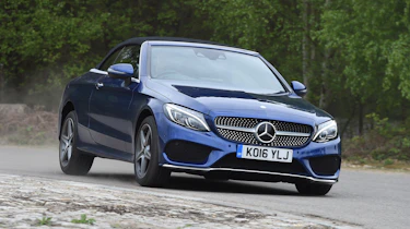 Mercedes C-Class Cabriolet - front action