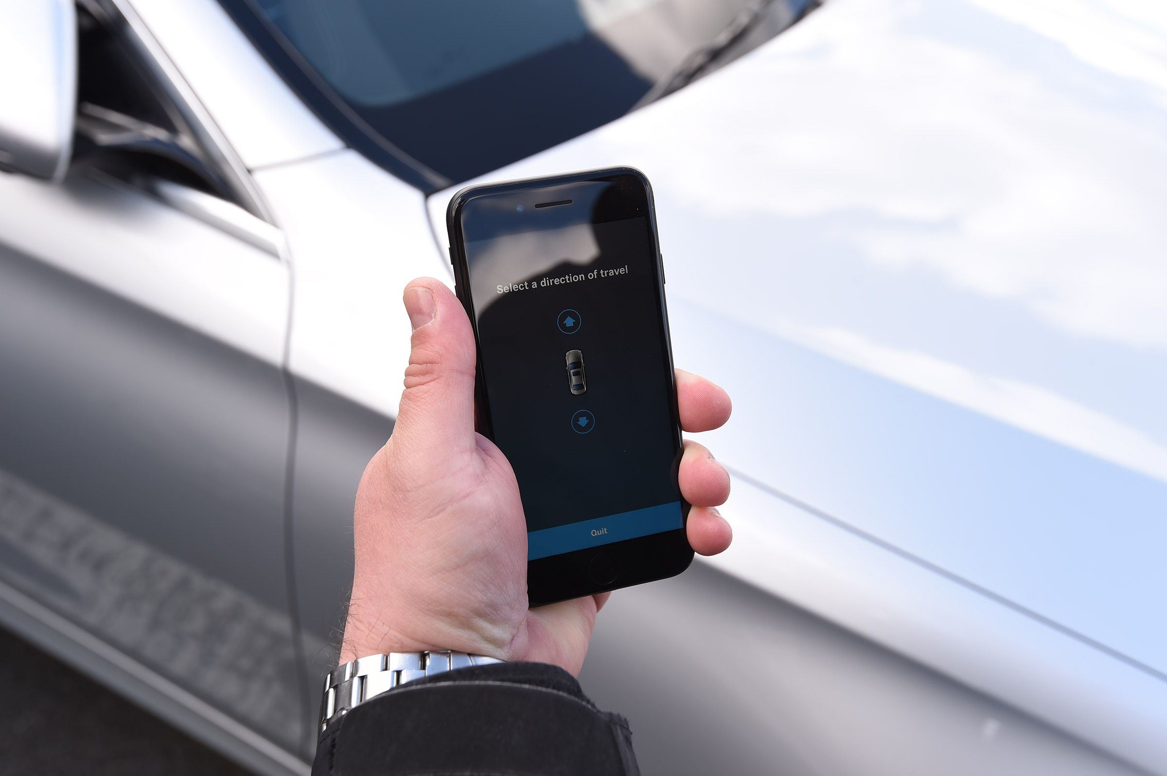 Mercedes E-Class Estate long term - first report parking app
