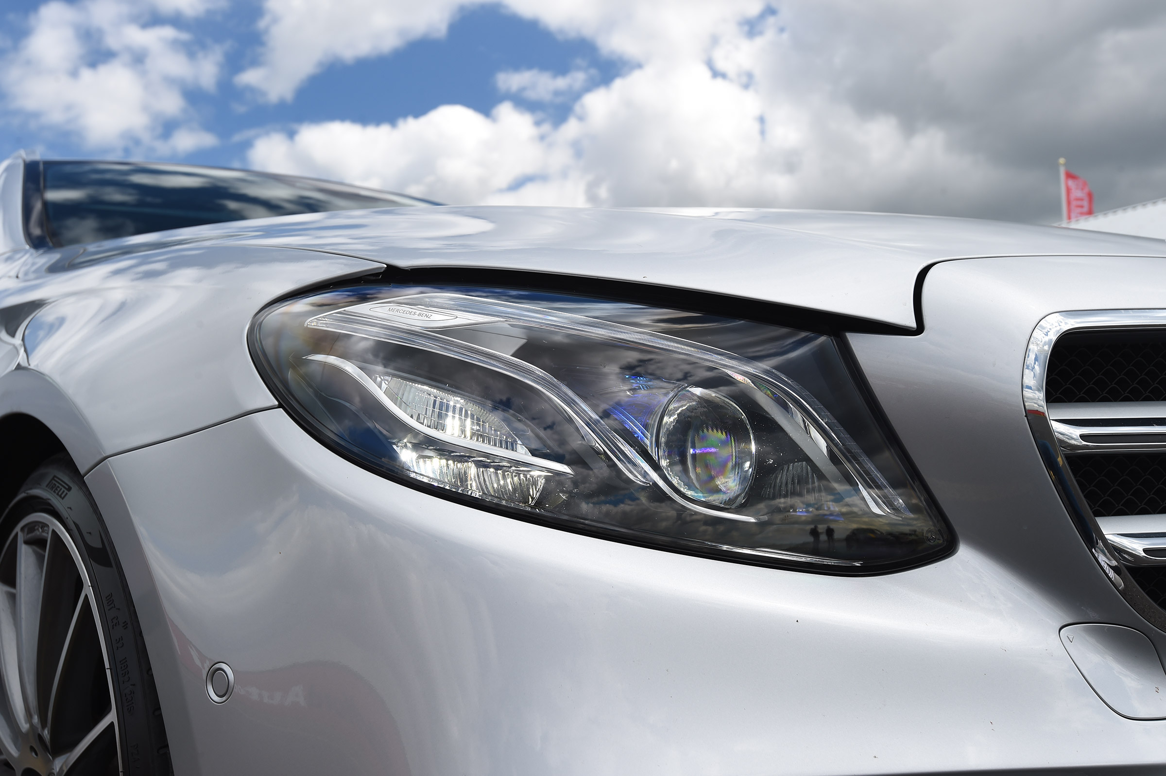 Mercedes E-Class Estate long term - first report front light