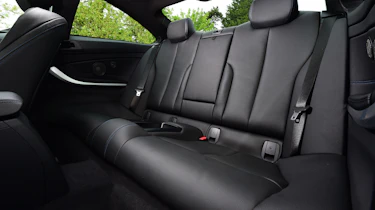 BMW 4 Series 2017 rear seats