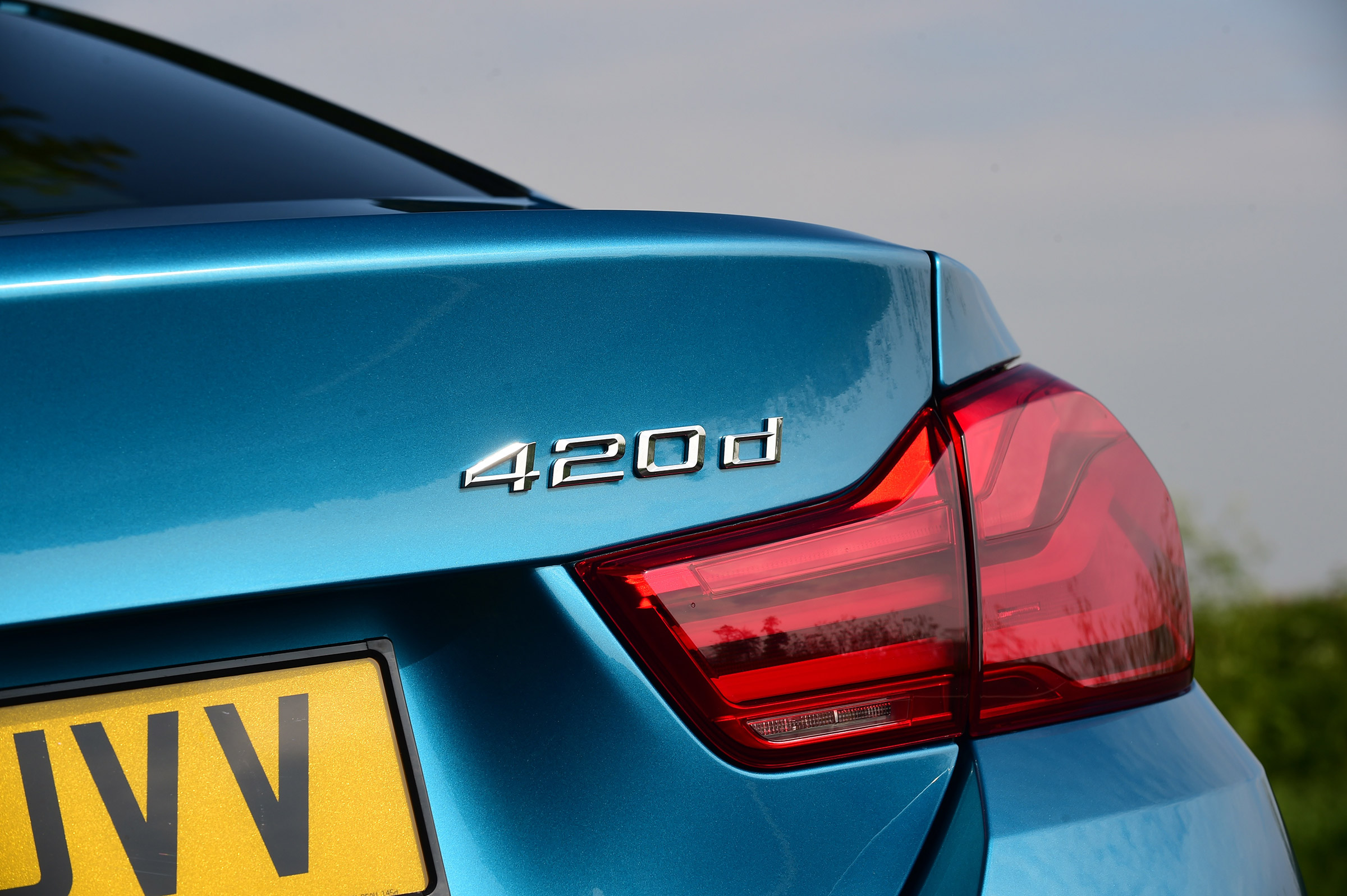 BMW 420d M Sport - 420d badge