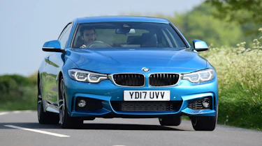 BMW 420d M Sport - front cornering