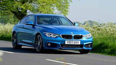 BMW 420d M Sport - front tracking